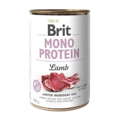 Picture of Brit Mono Protein Lamb 400g | Sensitive Dogs